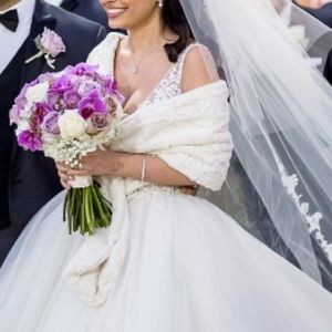 IVORY wedding wrap/shawl